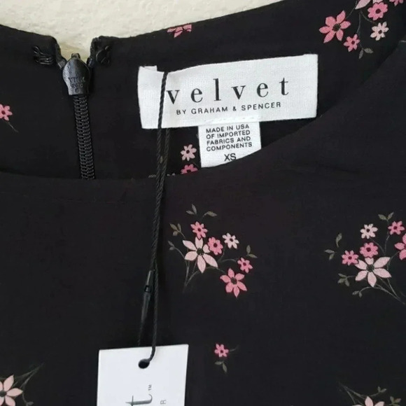 NWT Velvet Winola Floral Printed Challis D… - Picture 8 of 11